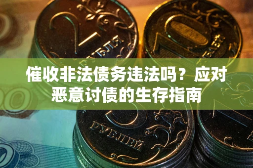 武汉催收非法债务违法吗？应对恶意讨债的生存指南