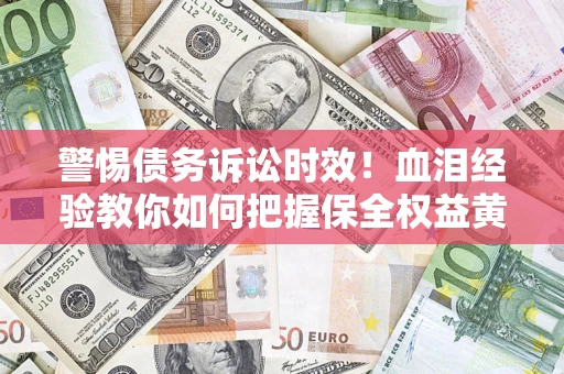 武汉警惕债务诉讼时效！血泪经验教你如何把握保全权益黄金期