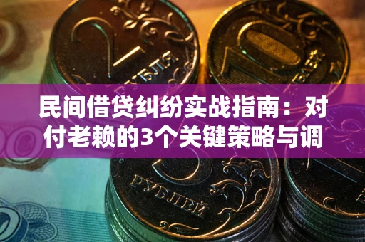 武汉民间借贷纠纷实战指南：对付老赖的3个关键策略与调解盲区解析