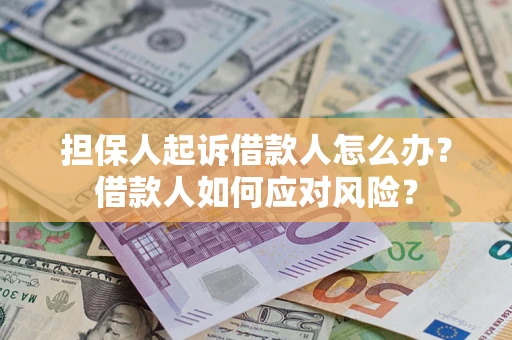 武汉担保人起诉借款人怎么办？借款人如何应对风险？