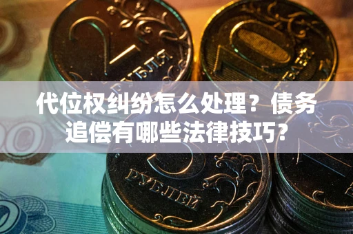 武汉代位权纠纷怎么处理？债务追偿有哪些法律技巧？