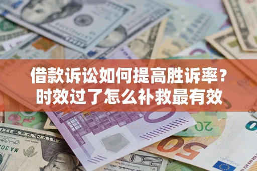 武汉借款诉讼如何提高胜诉率？时效过了怎么补救最有效